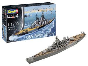 REV05183 - Corazzata USS New Jersey da assemblare e dipingere