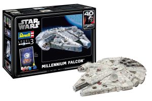 REV05659 - Modello da assemblare e dipingere Millennium Falcon Star Wars Gift Set