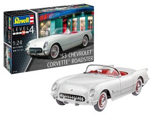 REV07718 - CHEVROLET Corvette Roadster 1953 do złożenia i pomalowania