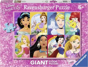 RAV097890 - Puzzle Gigante 125 Pezzi Il Mondo delle Principesse