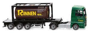 WIK053606 - MAN TGX Euro 6c 4x2 con portacontainer e contenitore cisterna RINNEN