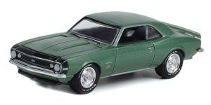 GREEN13320-A - CHEVROLET Camaro SS 369 1967 verde della serie GL MUSCLE in blister