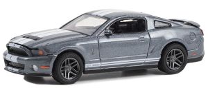 GREEN13340-D - SHELBY GT500 2010 grigio della serie THE STAMPEDE in blister