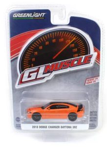 GREEN13360-E - DODGE Charger Daytona 392 2018 arancione della serie GL MUSCLE in blister