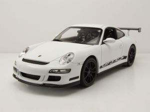 WEL18015BLANC - PORSCHE GT3 rs 2007 Bianco con ruote nere