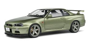 SOL1804308 - NISSAN GT-R (R34) 1999 verde metallizzato