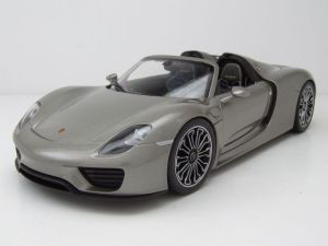 WEL18051CABGRIS - PORSCHE 918 spyder cabriolet 2012 grigio