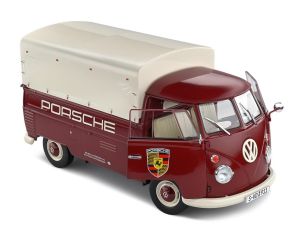 SOL1806707 - VOLKSWAGEN Tipo 1 Pick-up PORSCHE SERVICE 1950 rosso