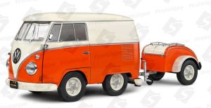 SOL1810902 - VOLKSWAGEN Kool Kombi 1950 Arancione e bianco