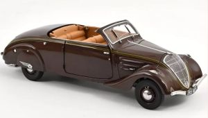 NOREV184873 - PEUGEOT 402 Eclissi 1937 Cioccolato