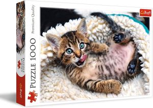 TRF10448 - Puzzle da 1000 pezzi di Happy Kitten