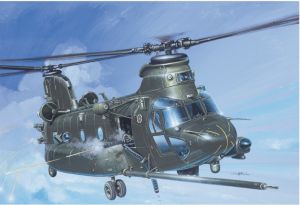 ITA1218 - MH-47 E SOA Elicottero Chinook da montare e verniciare