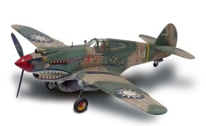 REV15209 - Aereo da squalo tigre P-40B costruibile