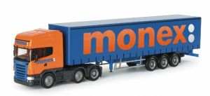 HER153140 - SCANIA R Topline 6x2 con rimorchio MONEX a 3 assi