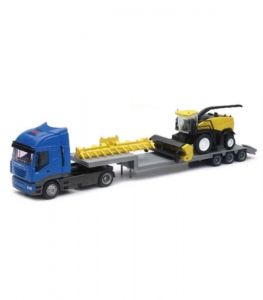 NEW16143 - IVECO stralis con portatrattore e trincia NEW HOLLAND FR920 a scala casuale