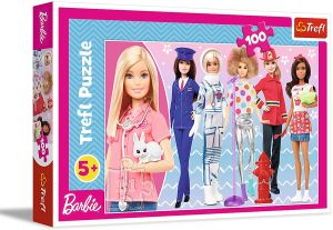 TRF16385 - Puzzle 100 pezzi BARBIE