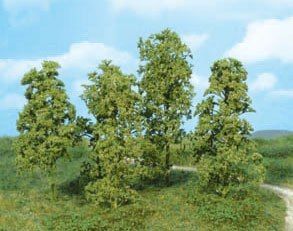 HEK1641 - Lotto di 12 alberi naturali "Verde medio"