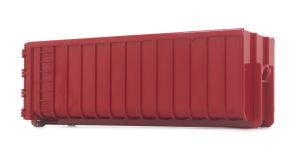 MAR2306-02 - HOOKLIFT 40m3 container rosso