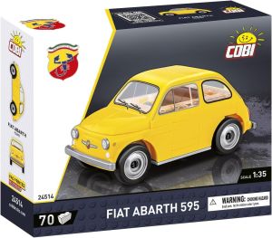 COB24514 - FIAT 500 Abarth 1965 giallo - 70 pz.