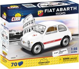 COB24524 - FIAT Abarth 595 Bianco - 70 pezzi