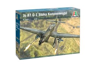 ITA2830 - Aereo da caccia JU 87 G-1 Stuka Kanonenvogel da assemblare e dipingere