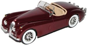 BUR22018RO - JAGUAR XK120 Convertibile 1948 Rossa