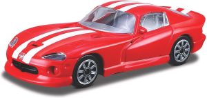 BUR30029 - DODGE Viper GTS Coupé rosso con strisce bianche