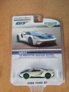 GREEN30344VERT - FORD GT 2022 Prototype Heritage Edition cerchi verdi venduta in blister