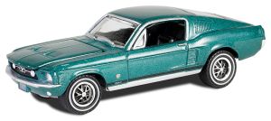 GREEN30505 - 1967 FORD Mustang GT Fastback verde HIGH COUTRY SPECIAL in blister