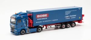 HER315432 - MAN TGX GM 4x2 con rimorchio a 3 assi e caricatore laterale BOBE SPEDITION