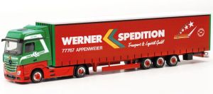 HER317214 - MERCEDES-BENZ Actros 4x2 con rimorchio 3 assi WERNER