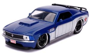 JAD31745 - FORD Mustang BOSS 429 Blu 1970 MARVEL Avengers