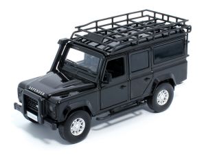 TAY32105012 - LAND ROVER defender 110 nero con luci e suoni