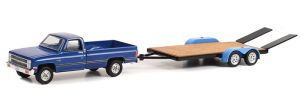 GREEN32270-B - CHEVROLET C-20 1981 con portellone della serie HITCH & TOW in blister