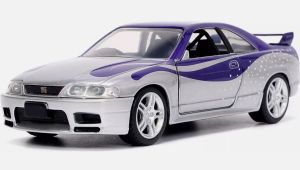 JAD32587 - NISSAN Skyline GT-R - TOKYO Drift 1995 Argento FAST and FURIOUS