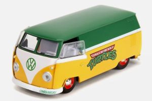 JAD35666 - VOLKSWAGEN Autobus 1961 Giallo e verde - TORTURE NINJA