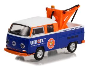 GREEN36060-B - VOLKSWAGEN T2 doppia cabina 1969 UNION 76 carro attrezzi della serie CLUB VEE-DUB in blister