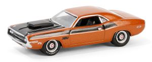 GREEN37310-C - DODGE Challenger T/A 1970 Arancione della serie BARRETT JACKSON in blister