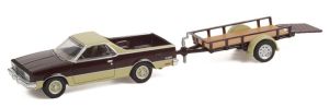 GREEN32240-B - CHEVROLET El Camino Conquista 1984 rimorchio della serie HITCH & TW in blister