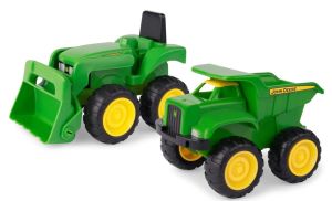 T35874 - Autocarro ribaltabile e trattore JOHN DEERE