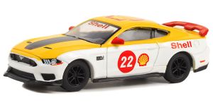 GREEN41125-F - FORD Mustang Mach 1 2022 #22 della serie SHELL OIL Special Edition in blister