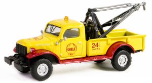 GREEN41155-A - DODGE Power Wagon Wrecker 1949 della serie SHELL in blister