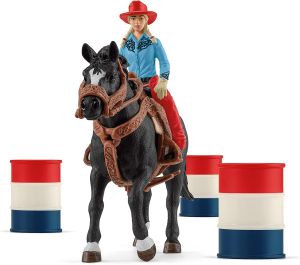 SHL42576 - Cow-girl e barili da corsa