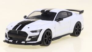 SOL4311503 - SHELBY Mustang GT500 Stripes Bianco e nero