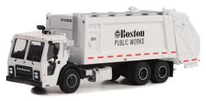 GREEN45160-C - Autocarro MACK LR 6x4 2020 BOSTON pubblico della serie S.D TRUCKS in blister