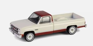 GREEN48100-D - GMC Sierra Classic K2500 1981 beige e rosso da DOWN ON THE FARM serie 10 in blister