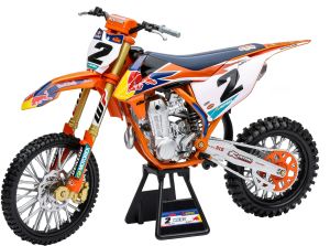 NEW49683 - KTM 450 SX-F da corsa #2 C.WEBB