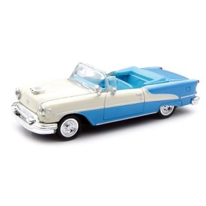 NEW48013Y - OLDSMOBILE Super 88 cabriolet beige e blu