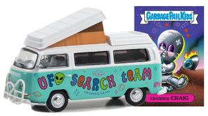 GREEN54090-B - VOLKSWAGEN Tipo 2 Campmobile 1968 Blu della serie GARBAGE PAIL KIDS in blister