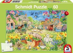 SCM56419 - Puzzle da 60 pezzi La mia piccola fattoria